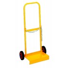 'D' Size Cylinder Trolley with Rubber Wheel
